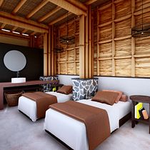 Eco Hotel Bambu  Ein Projekt aus dem Bereich 3-D-Modellierung, Architektur, ArchVIZ, 3-D-Design und Digitale Architektur von Soni Martinez - 20.05.2025