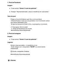 Kemet: O som da quebrada Ein Projekt aus dem Bereich Cop, writing, Kreativität, Marketing, Werbung und Content Writing von yasmimlmcadengues - 20.05.2025