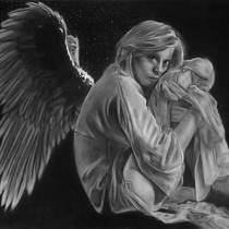 Angel Ein Projekt aus dem Bereich Realistische Zeichnung, Zeichnung und Bleistiftzeichnung von NILTON GONCALVES - 21.05.2025