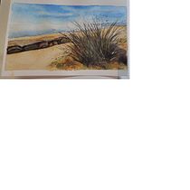 Rye Front Beach Ein Projekt aus dem Bereich Bildende Künste, Malerei und Aquarellmalerei von kylieclaxton1970 - 21.05.2025