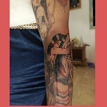 Tatuaje Artistico Color - Proyecto Final Ein Projekt aus dem Bereich Digitale Zeichnung, Digitale Illustration, Zeichnung, Traditionelle Illustration und Tattoodesign von Jonathan Alejandro Moros Garcia - 21.05.2025