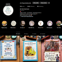 Oh The Pretty Books. Un proyecto de Instagram, Marketing, Marketing de contenidos, Marketing Digital, Redes Sociales, Comunicación, Marketing para Instagram y Estrategia de marca						 de wahdan2109 - 22.05.2025