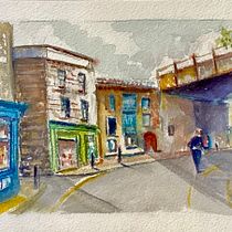 Contemporary Watercolour. Fine Arts, and Watercolor Painting project by y7dfcnx8rv - 05.23.2025