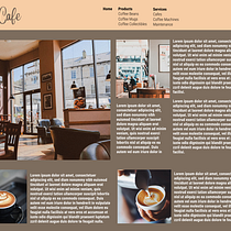 Ui design for e-commerce coffee cafe. Un proyecto de Diseño, Diseño de apps, Diseño interactivo, Diseño mobile y Diseño Web de zayno lane - 24.05.2025