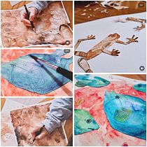 My Project Assignment. Sketching, Creativit, Drawing, Traditional illustration, Watercolor Painting, and Sketchbook project by elif_kacar - 05.24.2025