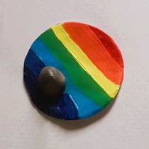 Porta incienso de 7 colores . Arts, Crafts, Fine Arts, Accessor, Design, and Ceramics project by Eliana Santana - 05.24.2025