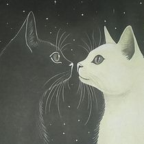 Los felinos del eclipse. . Creative Writing, Creativit, Narrative, Stor, telling, and Writing project by aiellomelanivete - 05.25.2025