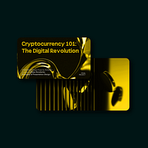Cryptocurrency 101: The Digital Revolution. Communication, Graphic Design, Marketing, Design Management, and Presentation Design project by Efren James Lopez - 05.25.2025