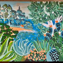 Progetto finale: Pittura acrilica passo dopo passo, crea paesaggi incredibili. Un proyecto de Ilustración tradicional, Pintura, Pintura acrílica y Sketchbook de albotteghino23 - 25.05.2025