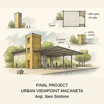 Urban ViewPoint - Macaneta . Un projet de Illustration architecturale, Architecture, Dessin, Illustration à l'encre , et Esquisse  de Iben Simbine - 25.05.2025