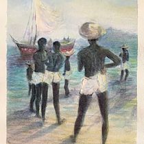"Bahia - Homenagem a Gautherot" [2025]. Naturalistic Illustration, Painting, and Watercolor Painting project by Gabriel Neves Coelho - 05.26.2025