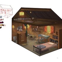 Visual Development: Illustrate Imaginary Settings Project . Concept Art, Digital Drawing, Digital Illustration, and Drawing project by Sanskruti More - 05.26.2025