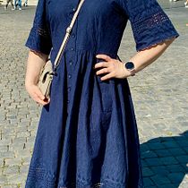 Pierwsza sukienka . Sewing, Fashion Design, DIY, Patternmaking, and Dressmaking project by Ola - 05.26.2025