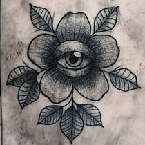 Práctica del curso Blackwork. Tattoo Design project by Luis Fernandez - 05.27.2025