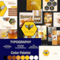 BeeYond. Br, ing, Identit, Color Theor, Design, Design Management, Digital Design, Editorial Design, Graphic Design, Logo Design, T, pograph, T, pograph, and Design project by Haitam Ezzhar El Idrissi - 05.27.2025