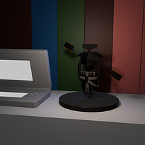 Figurita de Pees, mi personaje de Kenshi.. 3D Character Design, Video Games, 3D, 3D Modeling, and Game Design project by marcmoyaalberola - 05.27.2025