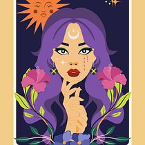 Tarot Card Animation. 2D Animation, Animated Illustration, Animation, Digital Illustration, and Traditional illustration project by chanyoung1603 - 05.28.2025
