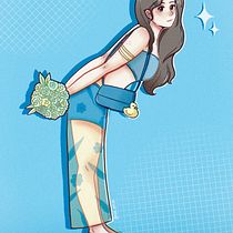 Flowers and Ducks. Character Design, Digital Drawing, Digital Illustration, Traditional illustration, and Manga project by nathy_barriga - 05.29.2025