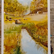 Paisajes naturales en acuarela con Pito Campos . Un projet de Beaux Arts, Peinture , et Aquarelle de orfi - 29.05.2025