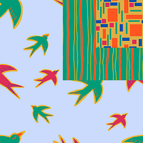 Liberdade de ser. Design, Fashion Design, and Pattern Design project by Ana Filipa Gonçalves dos Santos - 05.29.2025