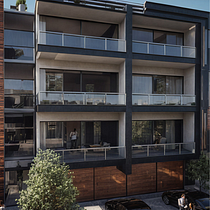 Seaside Luxury: Hotel de diseño moderno y exclusivo. 3D Modeling, Architectural Illustration, Architecture, ArchVIZ, Digital Architecture, L, and scape Architecture project by Maykel Anllelon Pezo Larreategui - 05.29.2025
