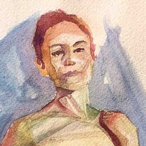 Woman . Un progetto di Belle arti, Disegno anatomico, Disegno realistico, Illustrazione tradizionale, Pittura e Pittura ad acquerello di Sam Pratt - 01.06.2025