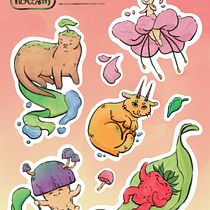 Johanna's Classes: Mythical Creatures. Character Design, Digital Drawing, Digital Illustration, and Drawing project by Jarre JUSAY - 06.01.2025