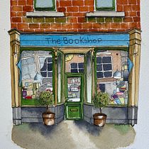 My illustration. Architectural Illustration, Drawing, Painting, and Watercolor Painting project by susannahrthompson - 06.02.2025