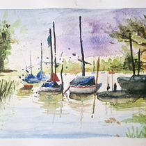 Proyecto final. Naturalistic Illustration, Painting, and Watercolor Painting project by olivier - 06.02.2025