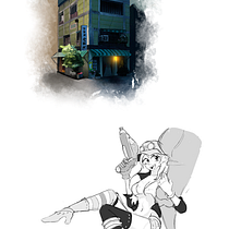 Meu projeto final. Drawing, Digital Drawing, Traditional illustration, and Digital Illustration project by calebenata - 06.02.2025