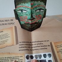 POP UP MÉXICO PREHISPÁNICO. Arts, Crafts, Editorial Design, Bookbinding, Creating with Kids, and Paper Craft project by Lilia Pérez Martínez - 06.04.2025