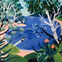 My project for Acrylic Landscapes. Traditional illustration, Painting, Acr, lic Painting, and Sketchbook project by Janet Evans - 06.04.2025