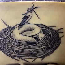 La mujer y el nido . Drawing, Traditional illustration, and Tattoo Design project by WOLFANG MARTINEZ - 06.05.2025