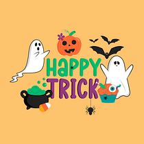Collection of Halloween patterns. Projekt z dziedziny Ilustracja c, frowa, Projektowanie graficzne, Pattern design i Projektowanie produktowe użytkownika ekja - 05.06.2025