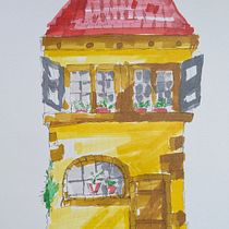 My first attempt.. Architectural Illustration, Drawing, Ink Illustration, Sketchbook, and Sketching project by jac76248 - 06.05.2025