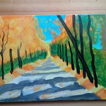 Project course - Sunny Day in the Park. Fine Arts, Traditional illustration, Naturalistic Illustration, Oil Painting, and Pencil Drawing project by Viorica Juncan - 06.06.2025