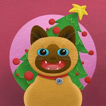 Feliz Navidad... a plazos 2020-2025. Un progetto di Disegno digitale, Illustrazione tradizionale e Illustrazione digitale di Claudia Delgadillo - 07.06.2025