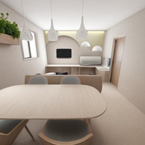 House interior. Een project van Interieurontwerp y Ruimtelijk ontwerp van Kristýna Hrášková - 08.06.2025