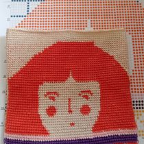 Pochette tapestry  Ein Projekt aus dem Bereich Crochet, Erweiterungsentwicklung, DIY, Musterdesign, Weben und Textildesign von Tatiana Gaeta - 08.06.2025
