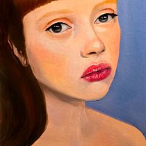 Oilpainting portrait. Fine Arts, Oil Painting, and Painting project by Myra Hinssen - 06.09.2025