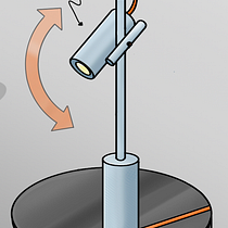 Lamp Ein Projekt aus dem Bereich Industriedesign, Produktdesign und Digitale Illustration von michelleborkow - 09.06.2025