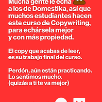 A Domestika no le va a gustar esto. Un progetto di Pubblicità, Comunicazione, Cop, writing, Stor e telling di Sebastián Marín - 09.06.2025