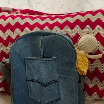 Upcycling Project: Backpack Ein Projekt aus dem Bereich Modedesign, Nähen, Schnittmuster, Nähen, Upc, cling und DIY von sm.weeklynetwork - 10.06.2025