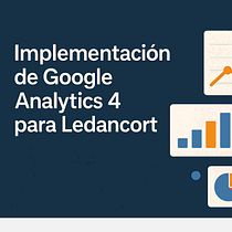 Ledancort analisis GA4. Un progetto di Marketing digitale, Growth Marketing, Marketing e SEM di Sofi Robre - 10.06.2025
