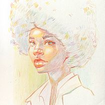 Projet Final . Colored Pencil Drawing, Drawing, Portrait Drawing, and Sketchbook project by Lily Emma - 06.10.2025