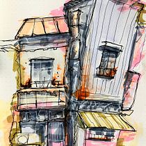 Casa Proyecto Final Ein Projekt aus dem Bereich Architektonische Illustration, Zeichnung, Illustration mit Tinte, Sketchbook und Skizzenentwurf von Kristoffer Zachrisson Montenegro - 11.06.2025