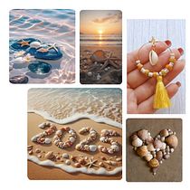 Beach Earring Ein Projekt aus dem Bereich Erweiterungsentwicklung, H, werk und Schmuckdesign von Khulood Almeheiri - 11.06.2025