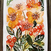 I like to draw flowers Ein Projekt aus dem Bereich Botanische Illustration, Traditionelle Illustration, Malerei und Aquarellmalerei von Iryna Holoshchapova - 11.06.2025