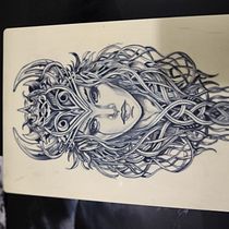 Valkiria  Ein Projekt aus dem Bereich Tattoodesign von Kilian Martínez - 12.06.2025