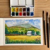 Projeto final Ein Projekt aus dem Bereich Traditionelle Illustration, Architektonische Illustration, Aquarellmalerei und Sketchbook von valeriagoettert - 12.06.2025